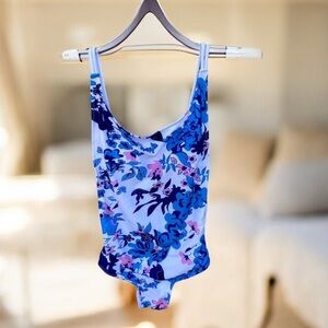 one piece floral Swimsuit